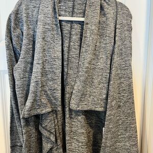 Nike Women's Heather Gray Cardigan